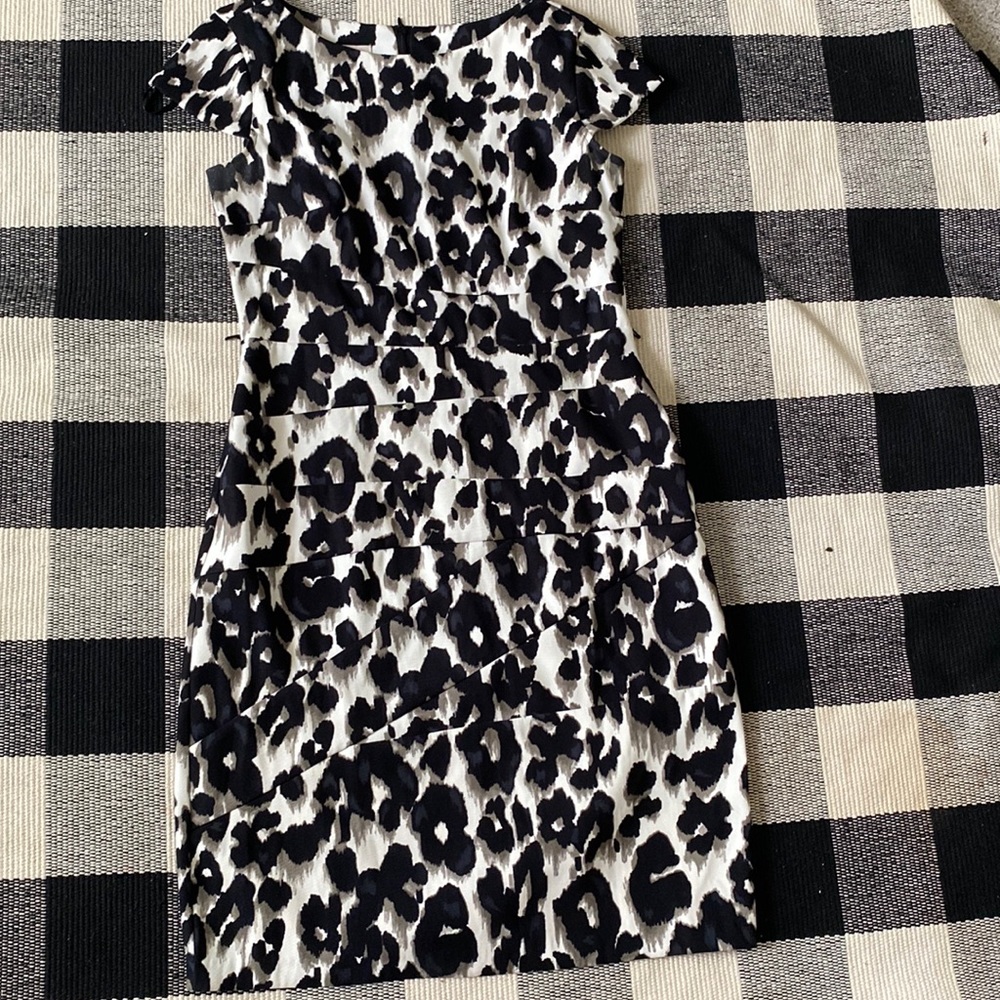 Black and Cream Dress